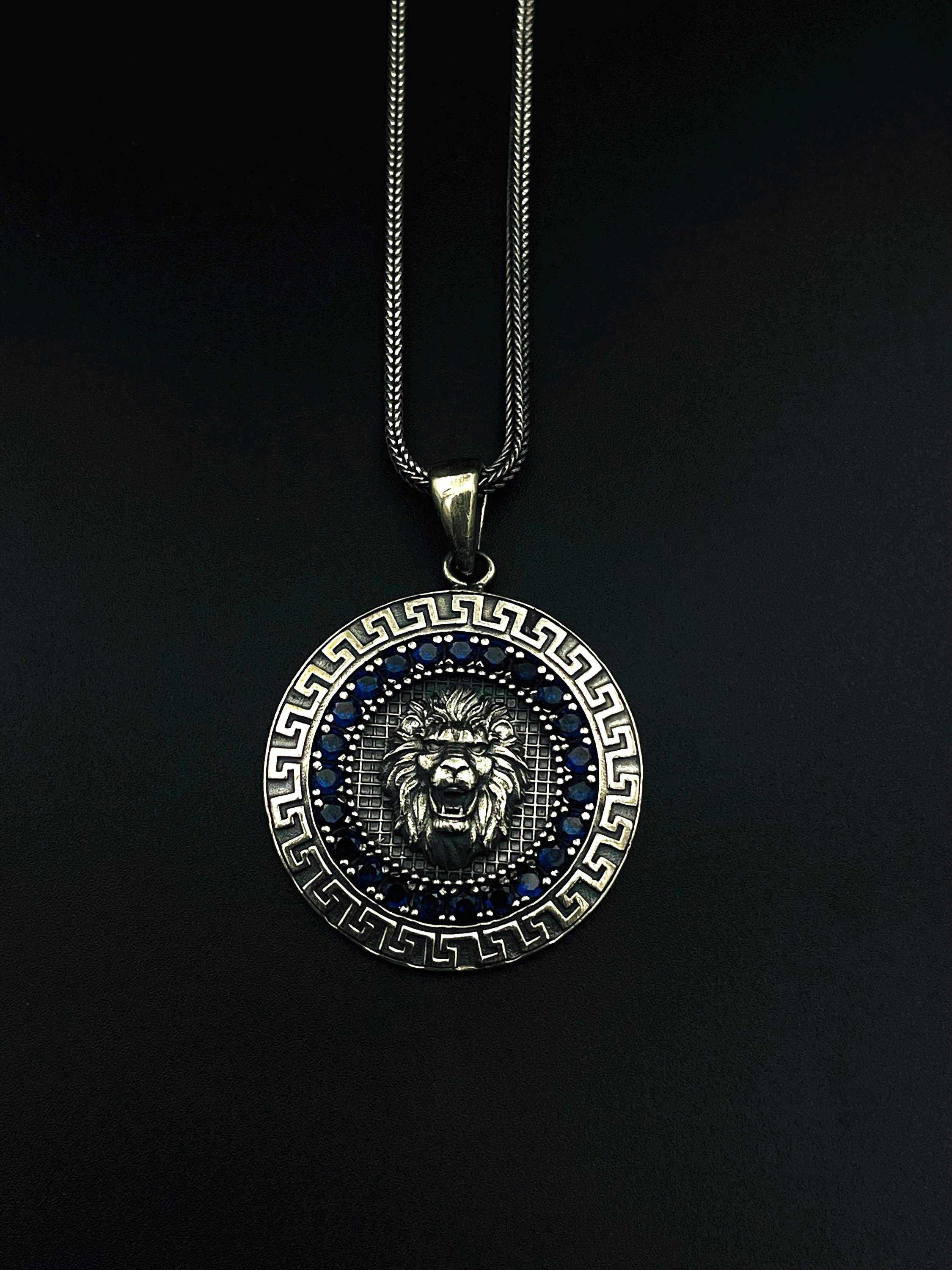 VERSUS versaceライオンウィングネックレス レア物 美品 VERSUS