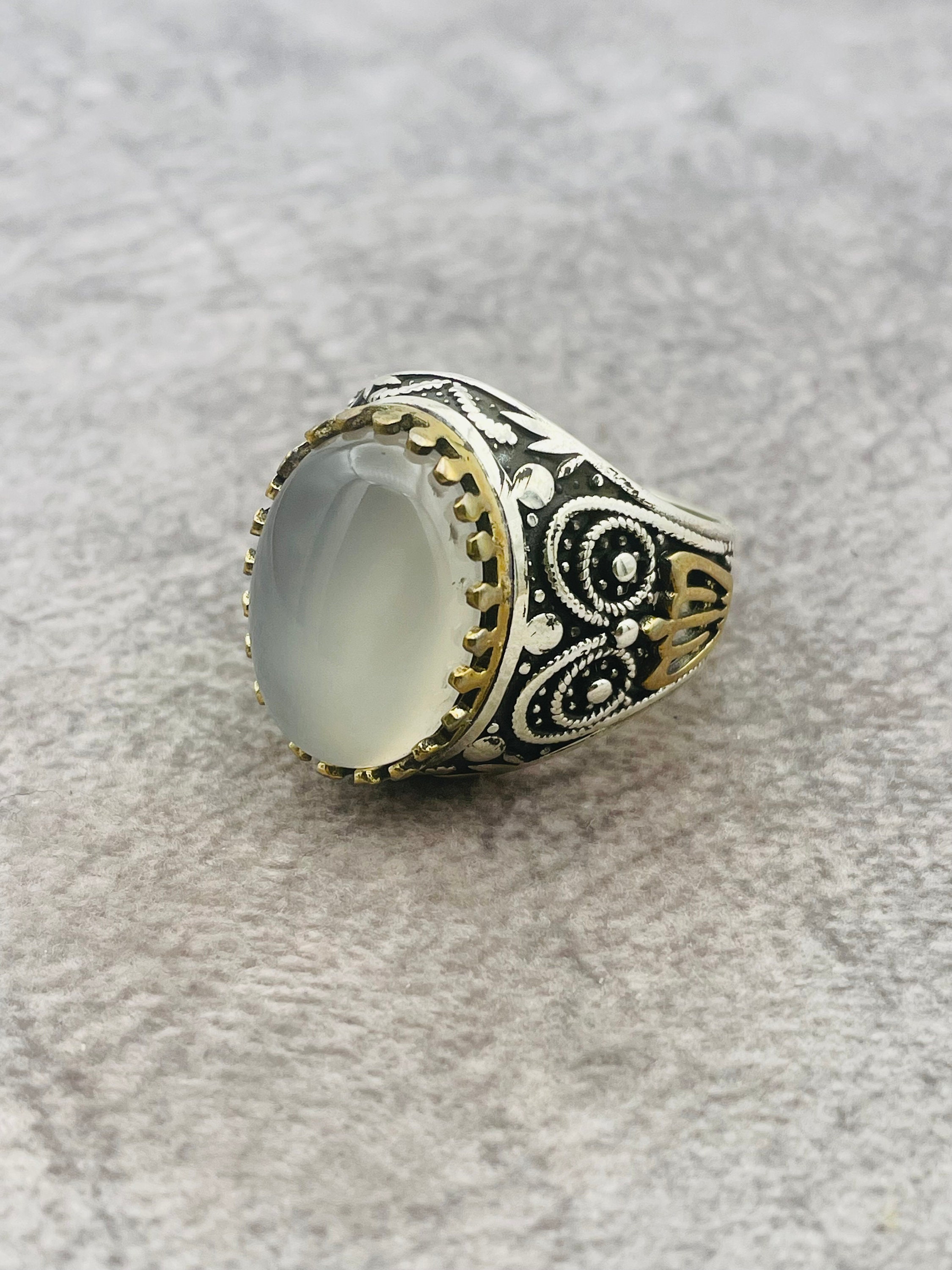 Aqeeq stone white hot sale