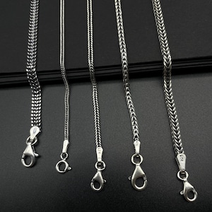 Oxidized Sterling Silver Foxtail Chain Bracelet: Unisex Bali Jewelry