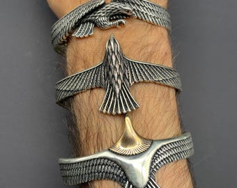 Handcrafted 925 Sterling Silver | Eagle Bracelet | Native American
