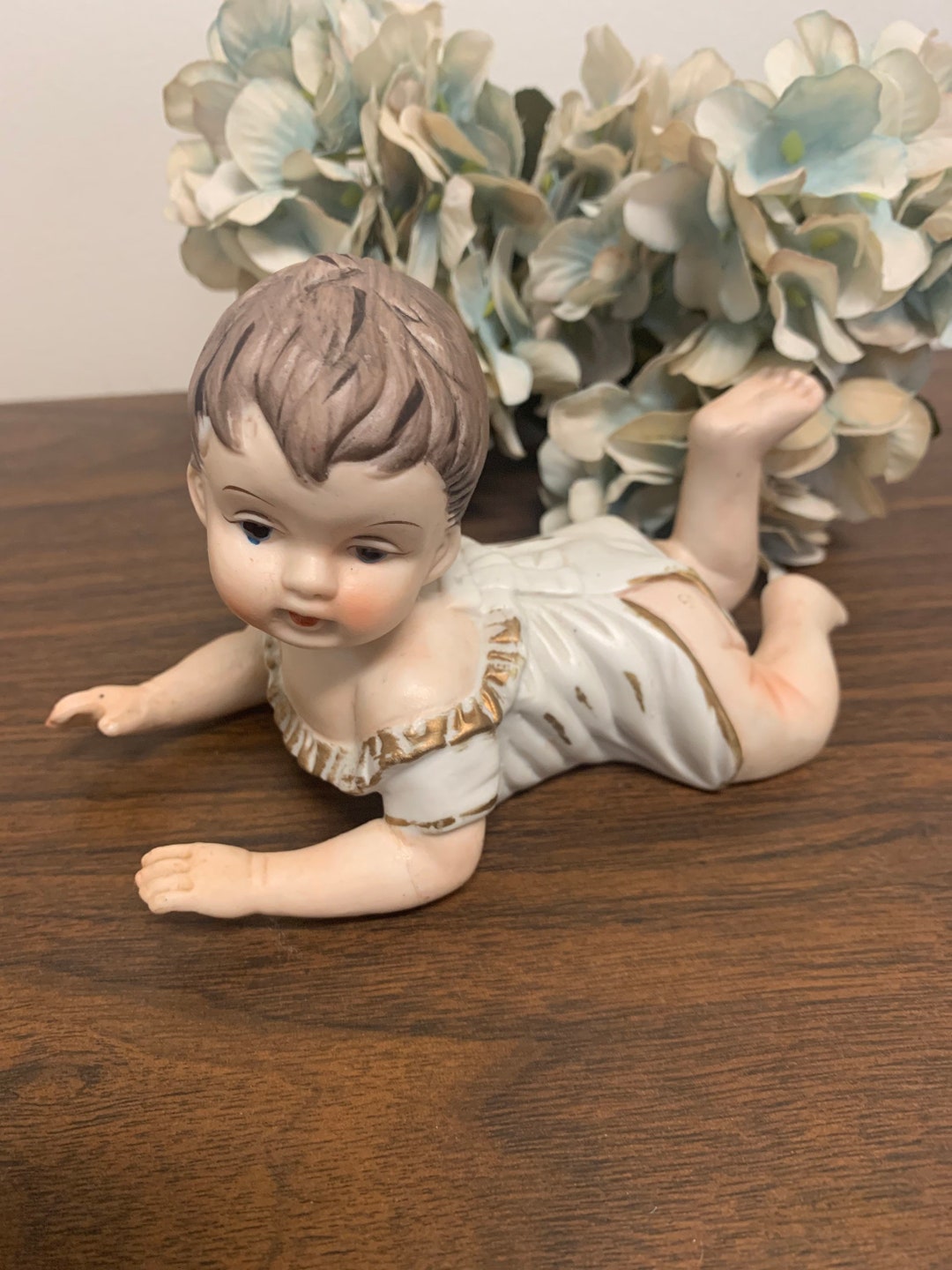 Vintage Bisque Piano Baby Etsy UK