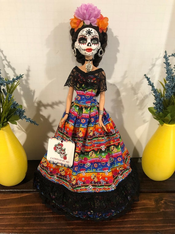 Mexican Catrina Doll | Etsy