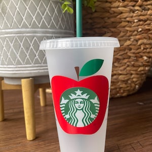 Apple a Day 24 oz Personalized Tumbler