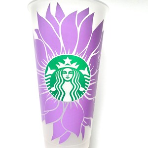 Purple Petals 24oz Tumbler