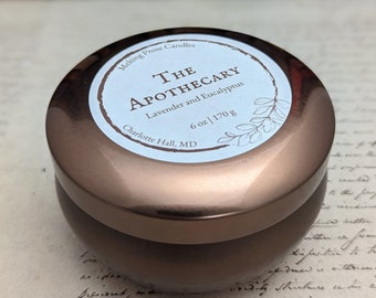 The Apothecary | Bookish Candles | Unique Fragrance Inspired by Fantasy Fiction and Literary Tropes | Gift for Readers