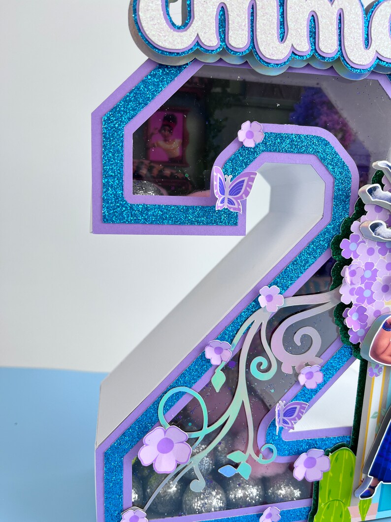 Encanto 3D Number Maribel 3D Number Isabella 3D Number Etsy