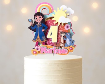 Cake Topper Mira Royal Detektivin: Cake Topper Geburtstag Party Dekor