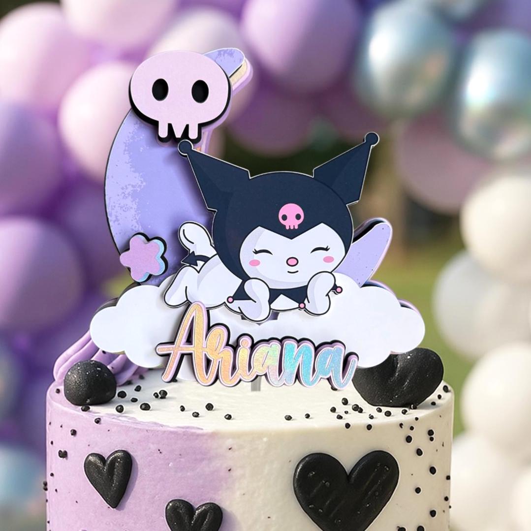 かわいいケーキトッパー、かわいいバースデーケーキサイン