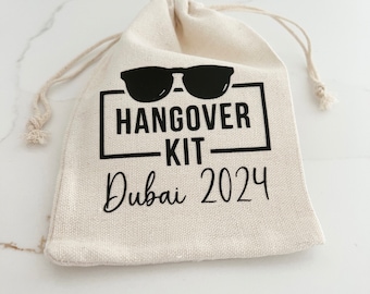 Small Hangover Kit Bag for your Hen Party or Special Trip Away | Girls Holiday or Lads Trip