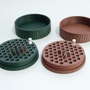 Draagbare schroevendraaier houder voor zeskantige bits / magnetisch uittrekbaar / opberger voor zeskantige bits / opberger