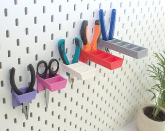 Scissors Pliers Holder, Storage Accessories Tools Store Ikea Skadis Pegboard