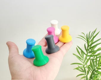 3pcs. Strong Magnetic PushPins, Refrigerator Magnets, Home Office Decor