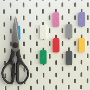 Fast Magnet for For IKEA Skadis Pegboard, Magnetic Hook, Magnet hook for tools