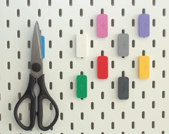 Fast Magnet for For IKEA Skadis Pegboard, Magnetic Hook, Magnet hook for tools