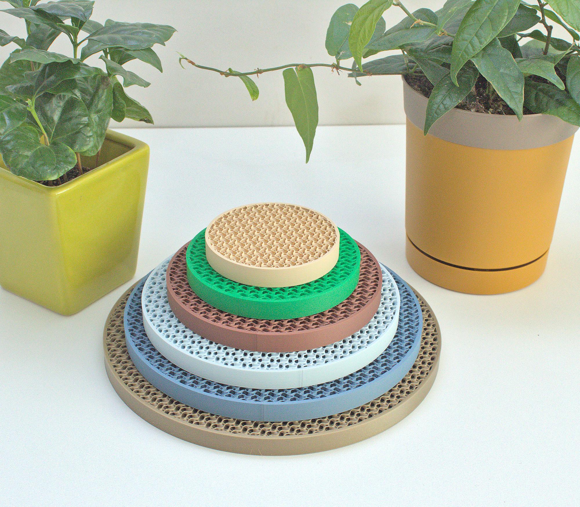 Unique 3D Printed Plant Tray, Humidifier Pot Drainage Saucer - Etsy
