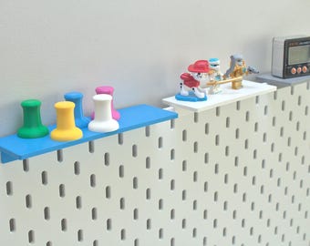 Estante superior para exhibición, soporte, montaje, almacenamiento, organizador, para tablero perforado Ikea Skadis