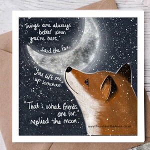 Lift Me Up - wenskaart, doordachte kaart, condoleancekaart, verlieskaarten, kaarten met woorden, sentimentkaart, kaart voor vriend