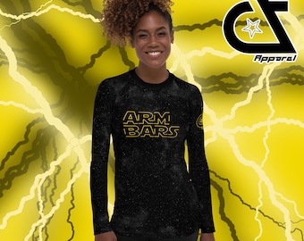 Arm Bars Star Wars Themed Women's Rash Guard Brazilian Jiu Jitsu BJJ