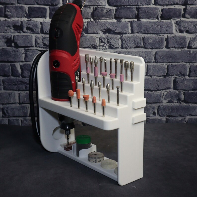 Rotary Bit Holder Wall Hung Dremel Bit Holder Dremel Tool Bit Stand
