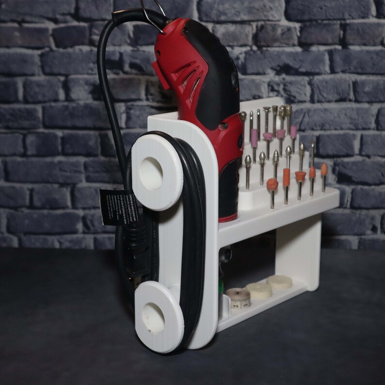 Rotary Bit Holder Wall Hung Dremel Bit Holder Dremel Tool Bit Stand