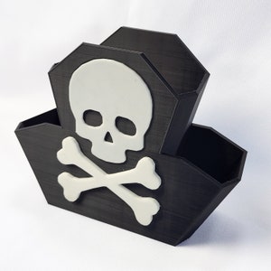 Coffin Brush Holder Skull Brush Holder makeup Brush Holder Coffin