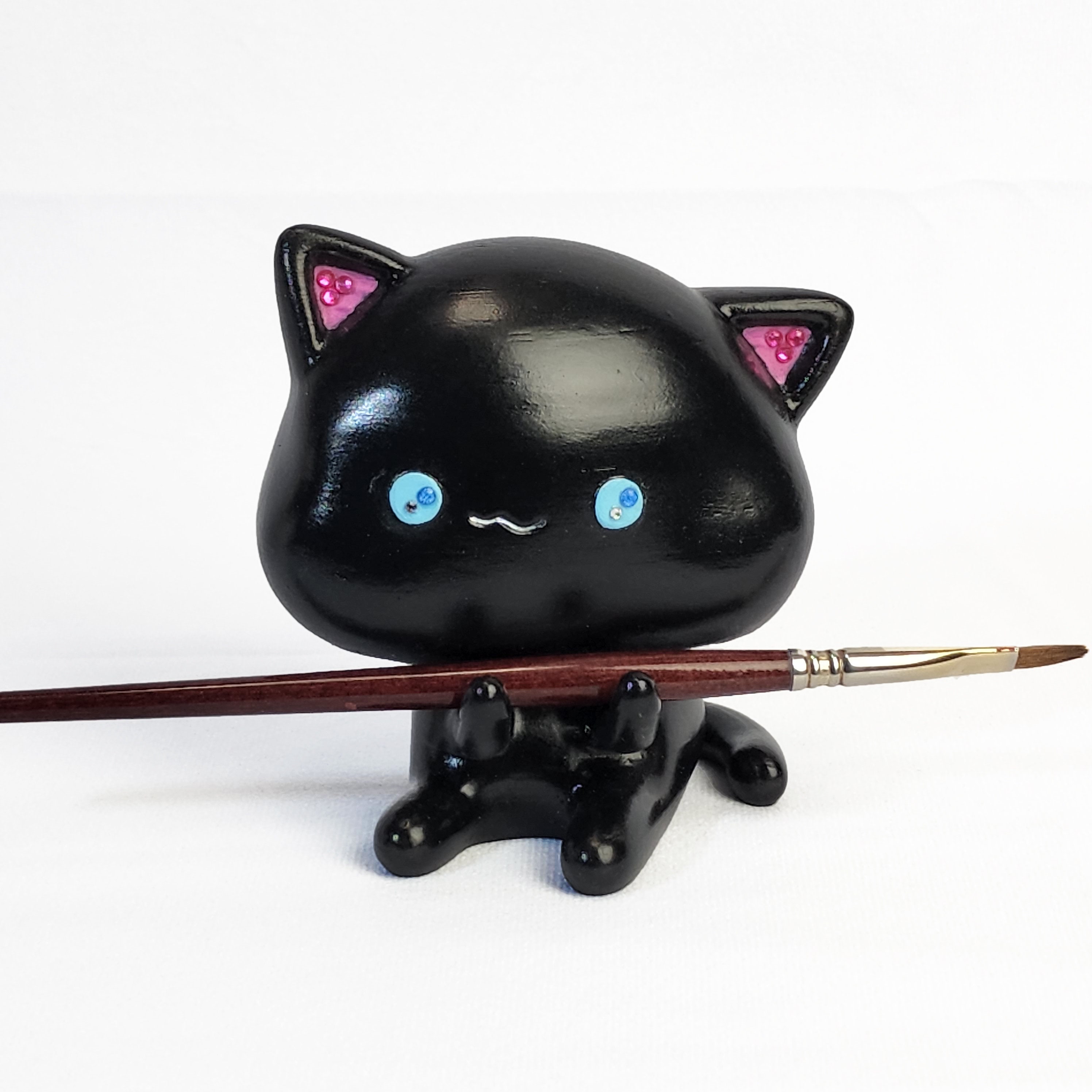 Michis Apple Pencil Holder Cat Pencil Pen Stylus Holder Etsy