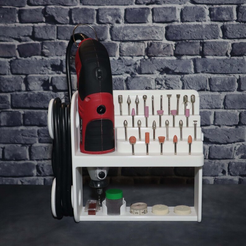 Rotary Bit Holder Wall Hung Dremel Bit Holder Dremel Tool Bit Stand