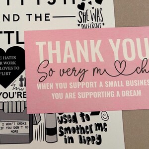 Catfish and the Bottlemen Lyric Print, CATB, catfish, catfish and the bottlemen, catfish and the bottlemen present, catfish gift, merch image 2