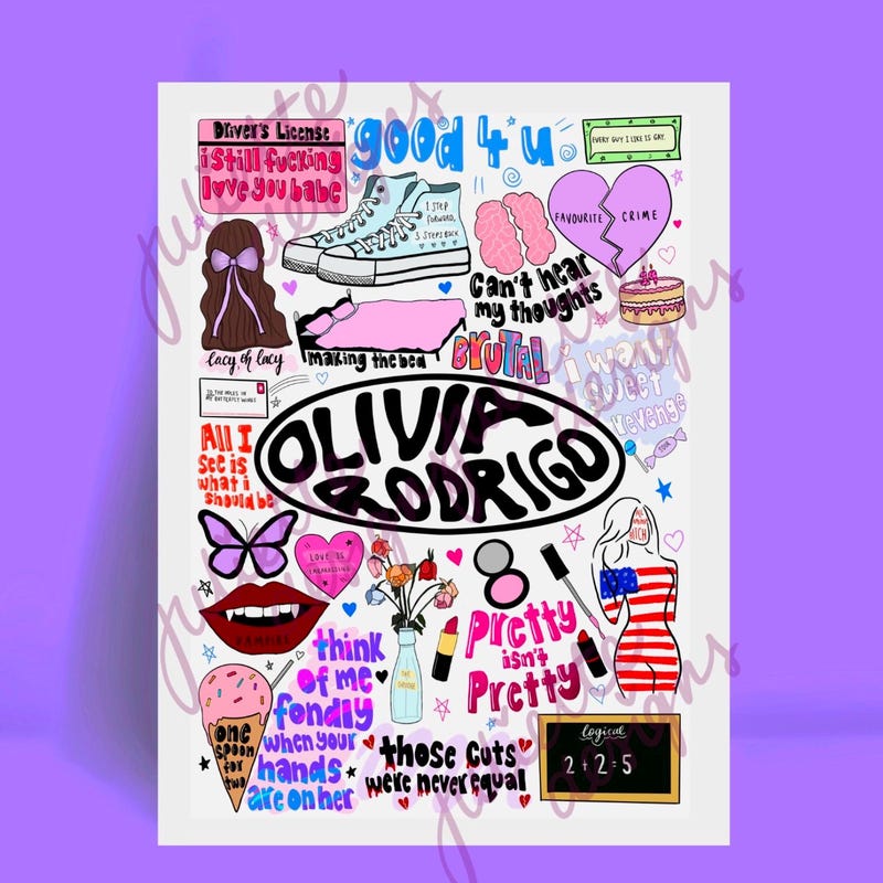 Olivia Rodrigo 13 Yrs Etsy Australia