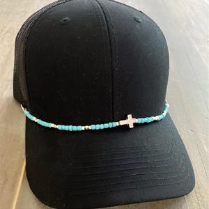 Trucker Hat Chain Cross - Etsy display picture 1