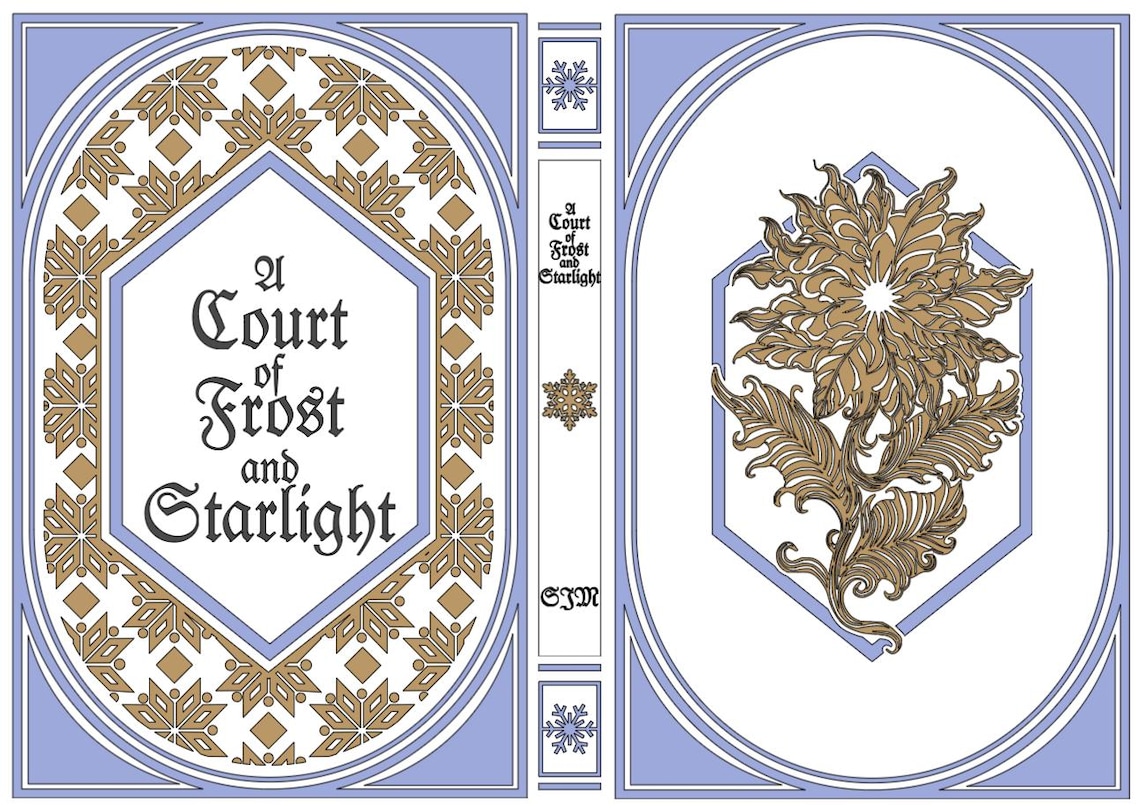 A Court of Thorns and Roses Book Cover Designs Png, ACOTAR, Book ...