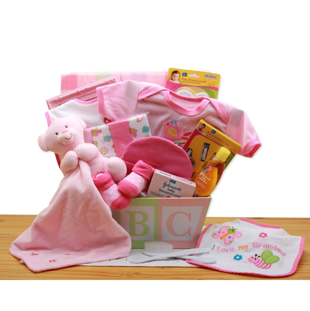 New Baby Gift Box, Baby Girl, Baby Gift Girl, Baby Shower Gift, Baby