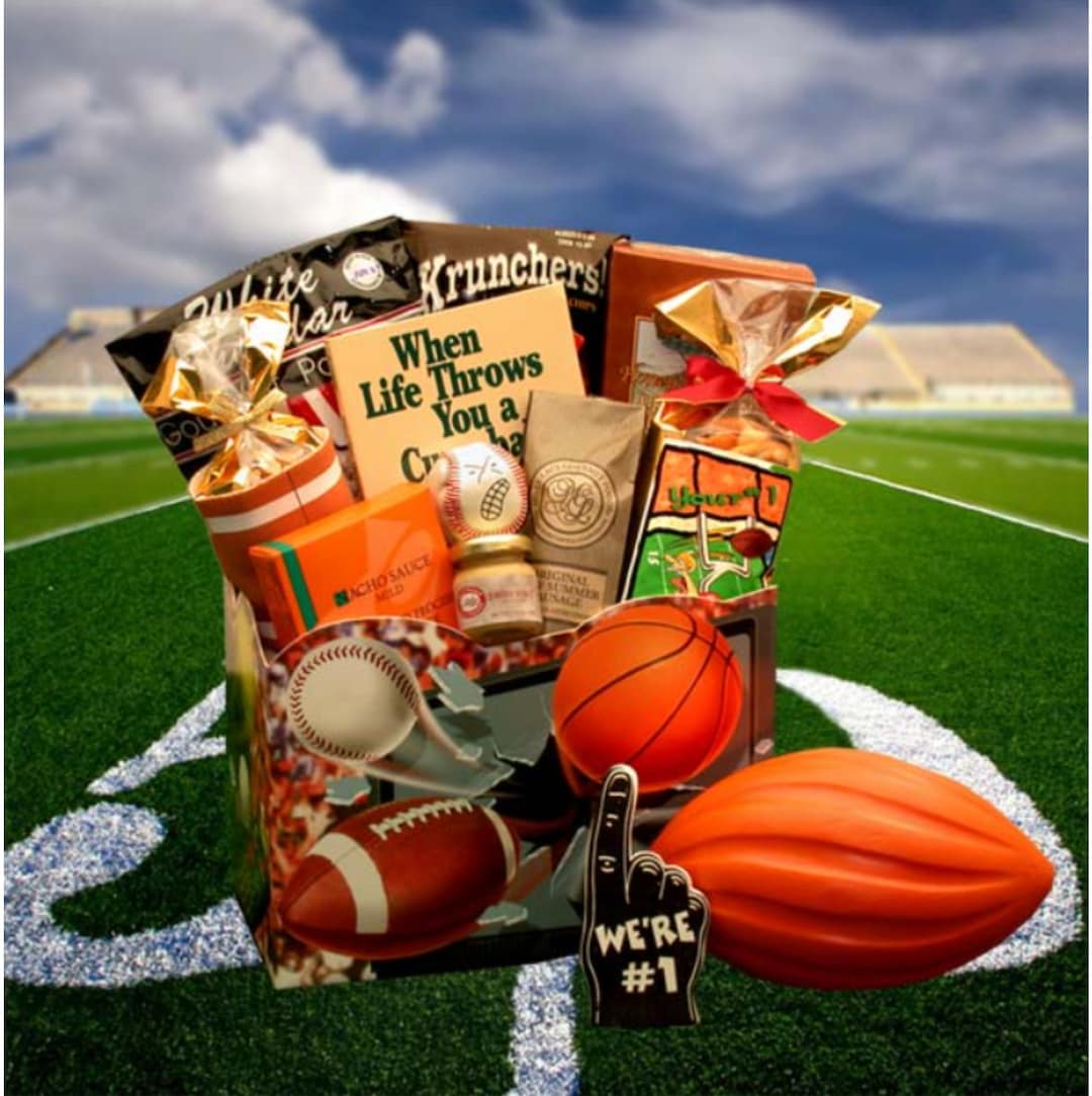 Sports Fan Gift Box Sports Fan Care Package Snacks Gift Box Etsy