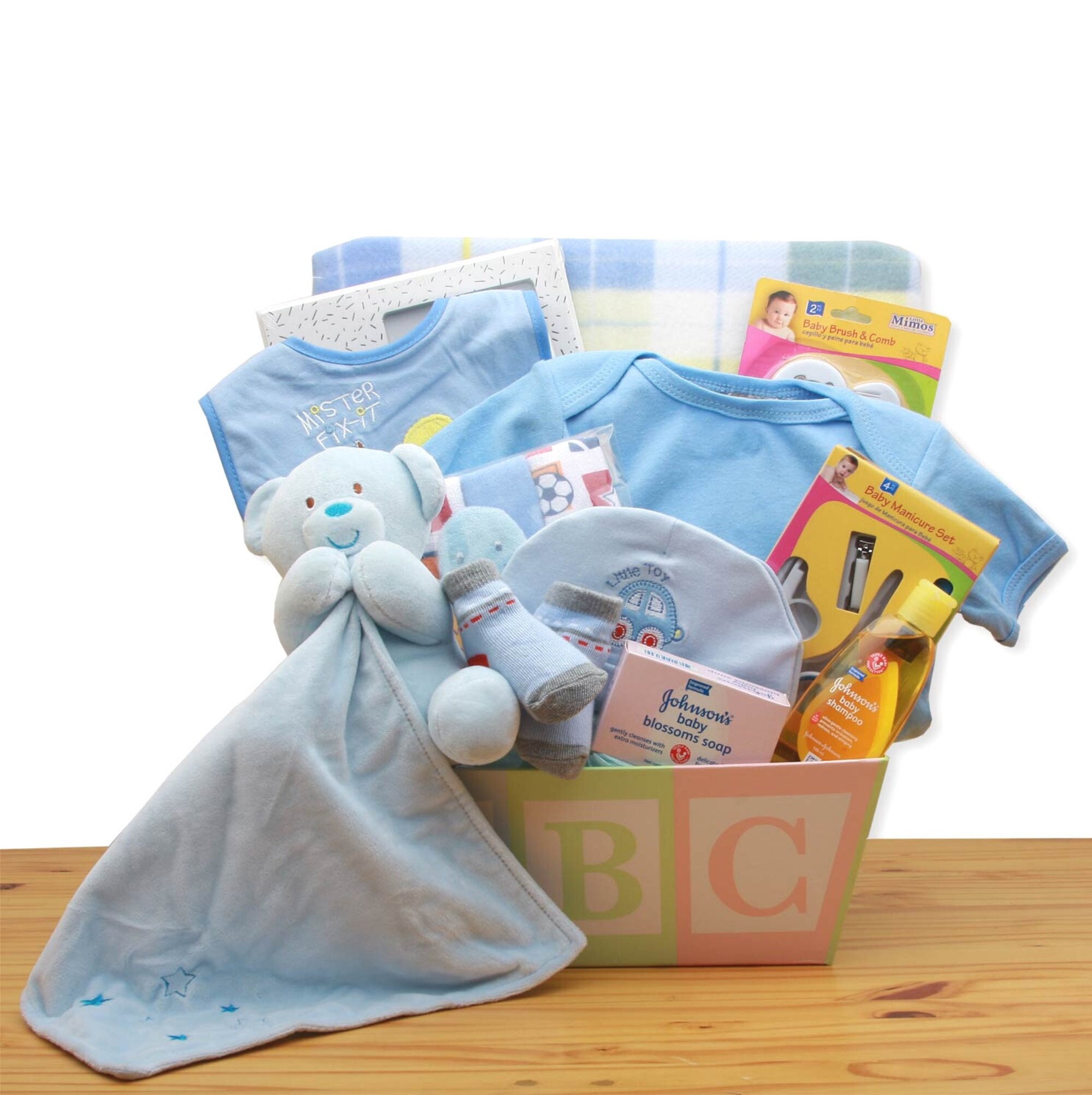 New Baby Gift Box, Baby Boy, Baby Gift Boy, Baby Shower Gift, Baby Gift Basket, Baby Boy Gift