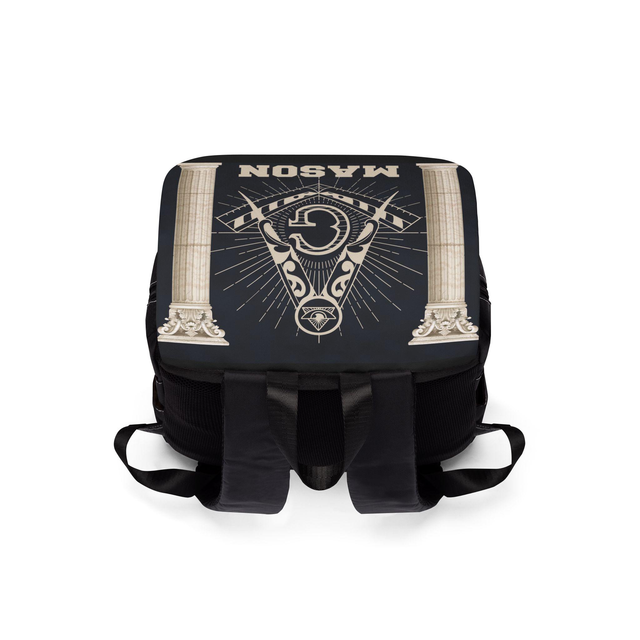 フリーメイソンのバックパック、フリーメイソンスクエア＆コンパス