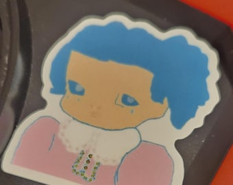 Pegatina de 2 pulgadas inspirada en el álbum Crybaby de Melanie Martinez