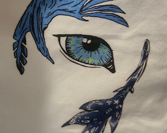 Bolso tote inspirado en Avatar Ilu Ikran y Eye