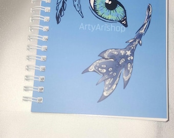 Libro de pegatinas inspirado en el patrón Navi Ilu Ikran y el Ojo de Avatar: El camino del agua