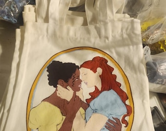 Bolso tote inspirado en Claudia y Madeline de Entrevista con el vampiro