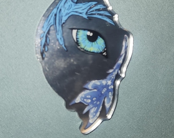Llavero con espejo inspirado en Avatar Ilu Ikran y Eye