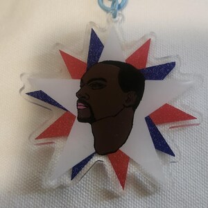 Llavero acrílico de Capitán América Sam Wilson Marvel