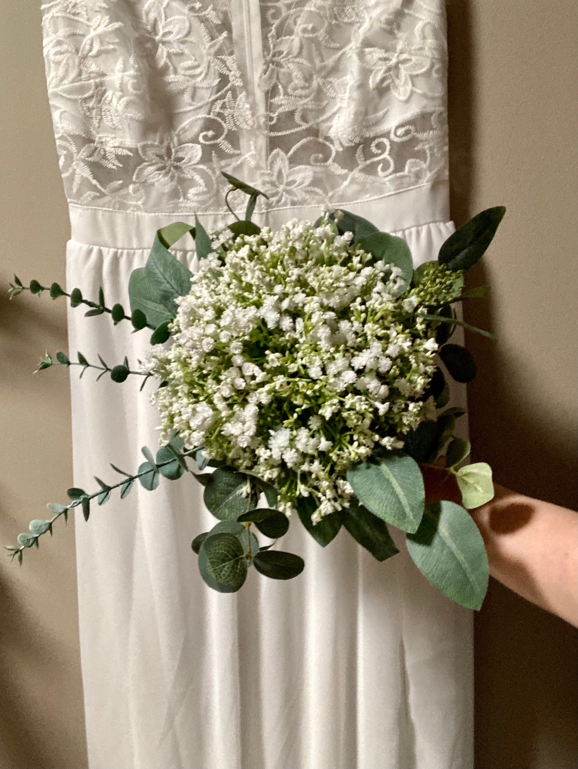 Bridesmaid Babies Breath Bouquet – Stems Weddings