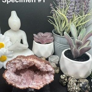 Pink Amethyst Geode