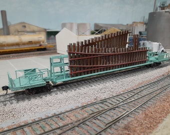 HO Scale Union Pacific Pre-Fab Turnout Car Kit