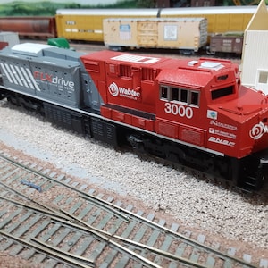 HO Scale WABTEC 3000 Battery-Electric Locomotive Shell