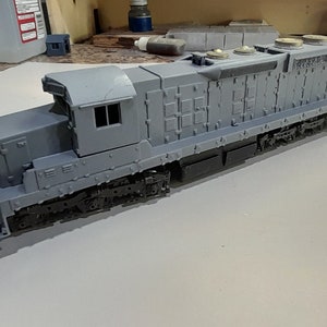 HO Scale SD18 Locomotive Shell
