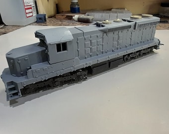 HO Scale SD18 Locomotive Shell