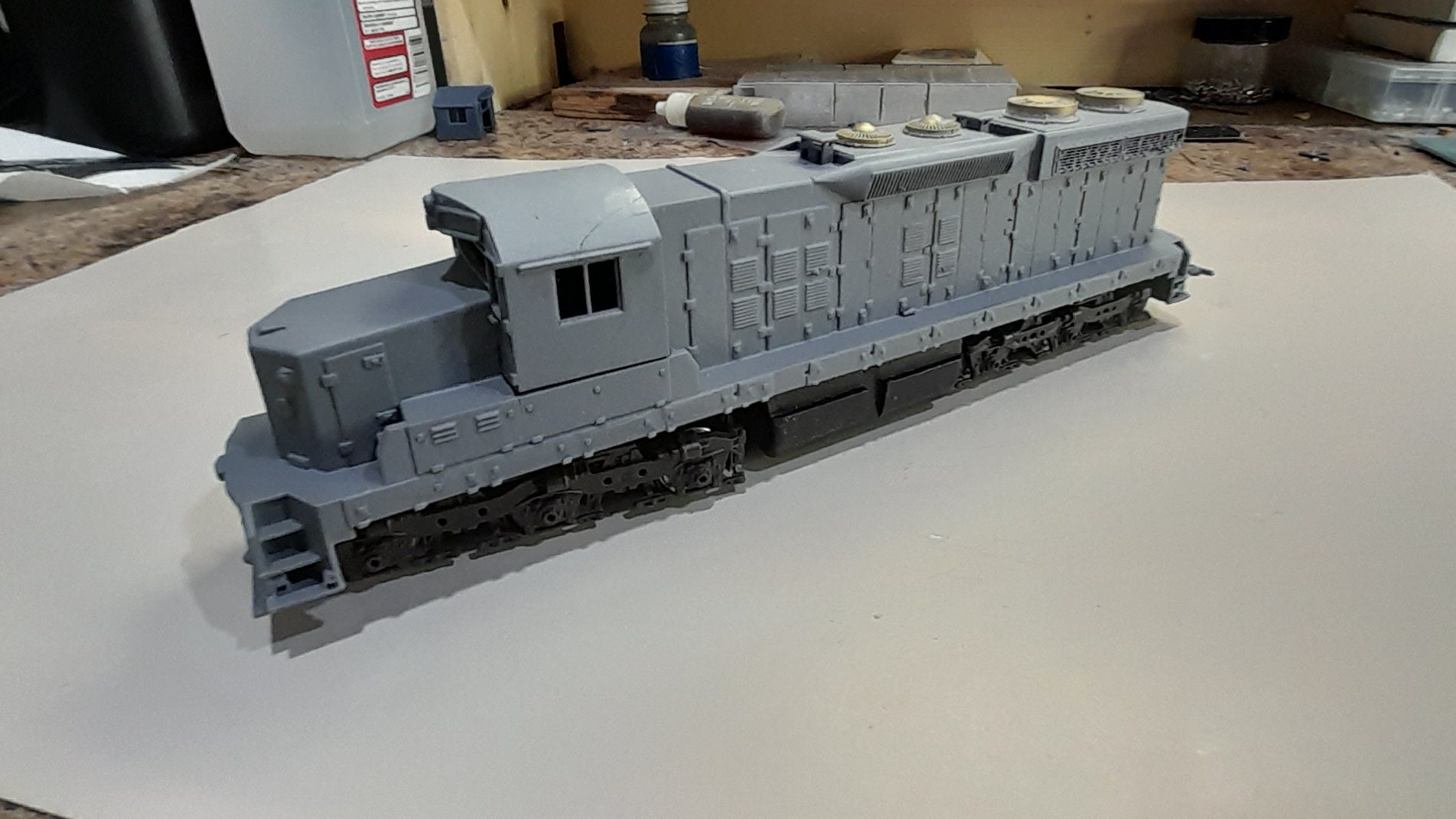 HO Scale SD18 Shell Etsy