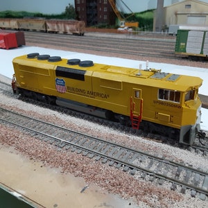 HO Scale Union Pacific Vegetation Control Train Locomotive Shell
