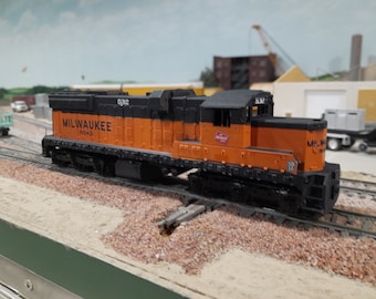 HO Scale Milwaukee Road SD10 Locomotive Shell